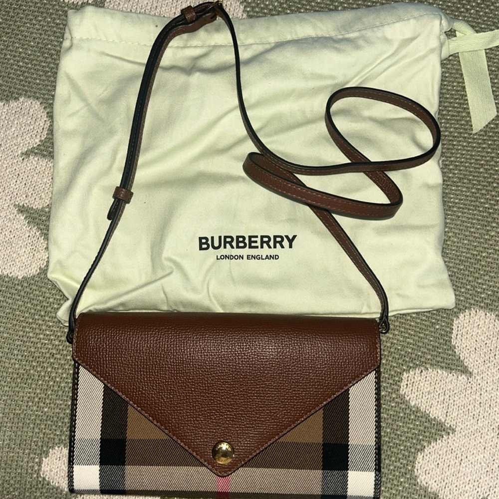 Authentic Burberry Satchel
New with tags 
Ready to ship!